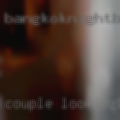 Couple looking
