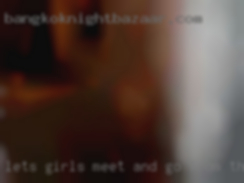 Let's girls meet and go from there.